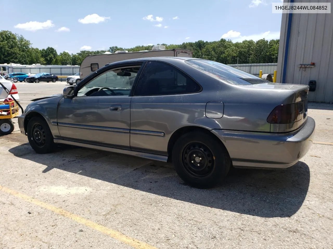 1998 Honda Civic Ex VIN: 1HGEJ8244WL084852 Lot: 65788634