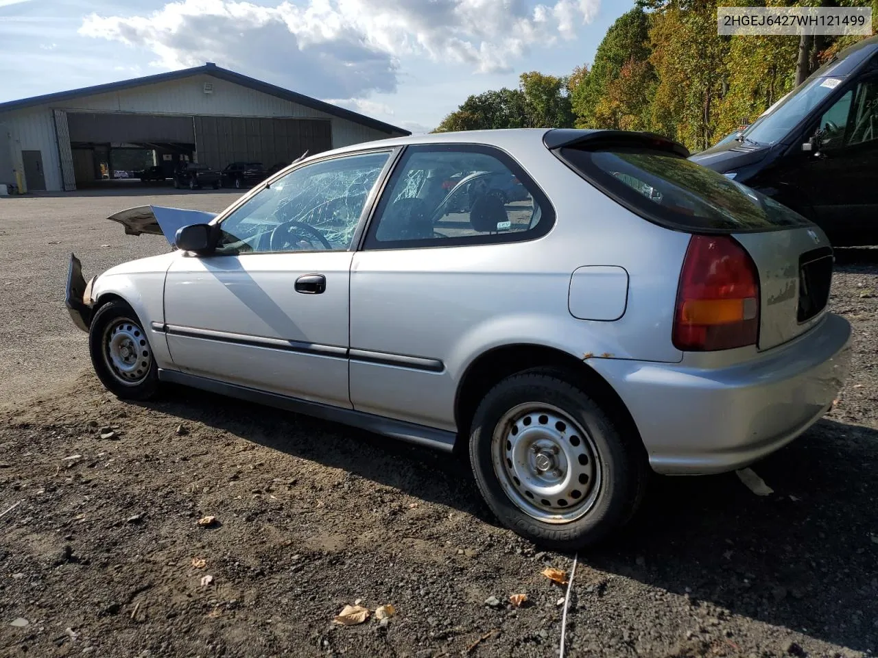 1998 Honda Civic Cx VIN: 2HGEJ6427WH121499 Lot: 73657704