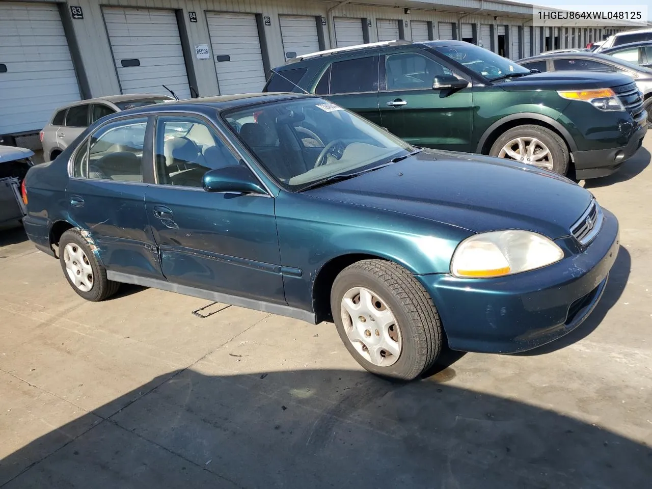 1998 Honda Civic Ex VIN: 1HGEJ864XWL048125 Lot: 73940844