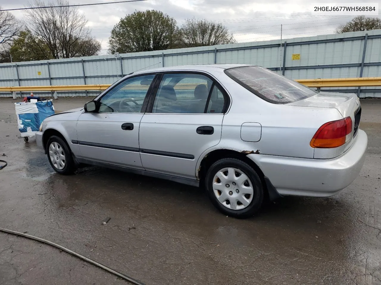 1998 Honda Civic Lx VIN: 2HGEJ6677WH568584 Lot: 80535014