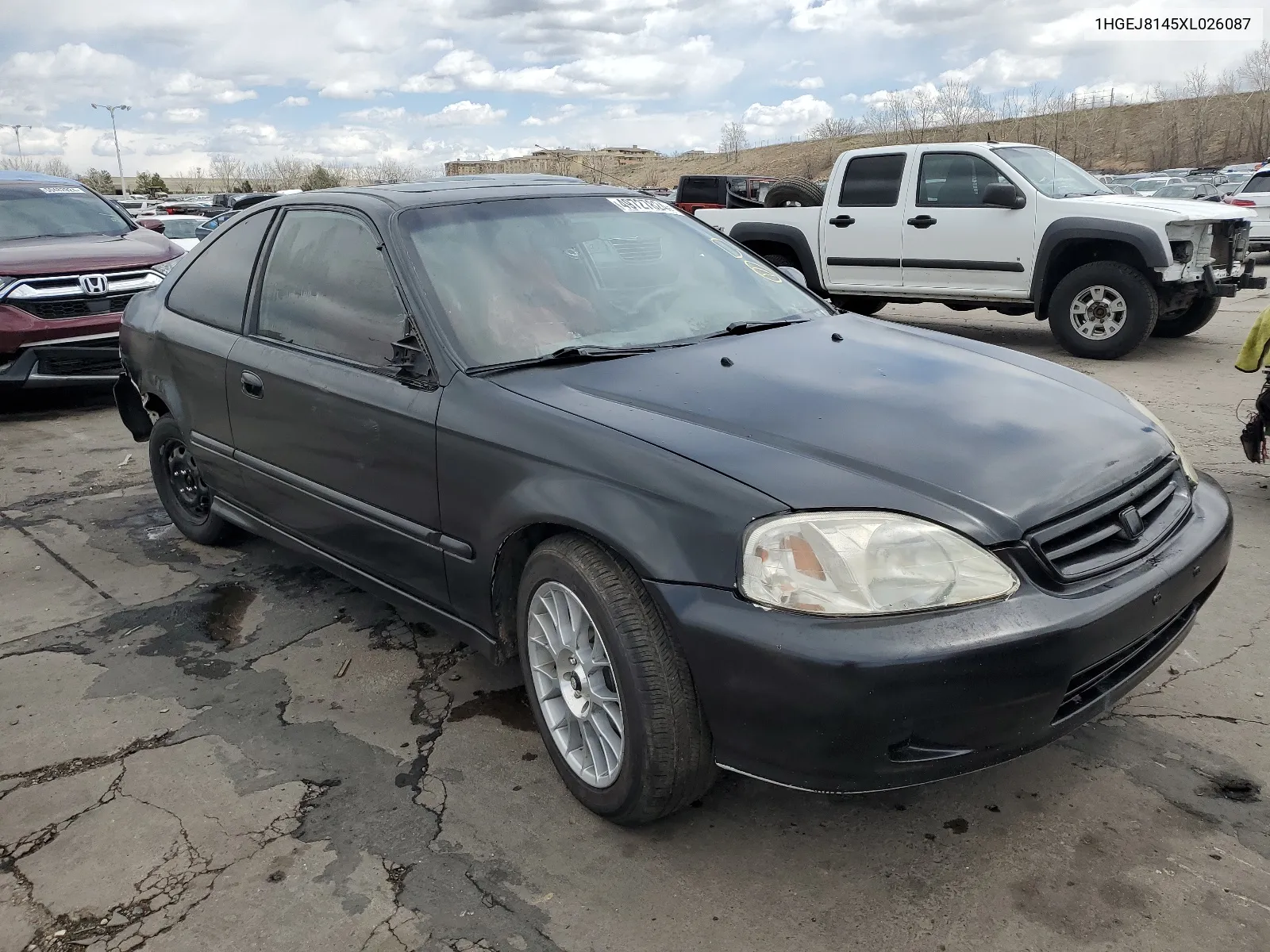 1999 Honda Civic Ex VIN: 1HGEJ8145XL026087 Lot: 49727824