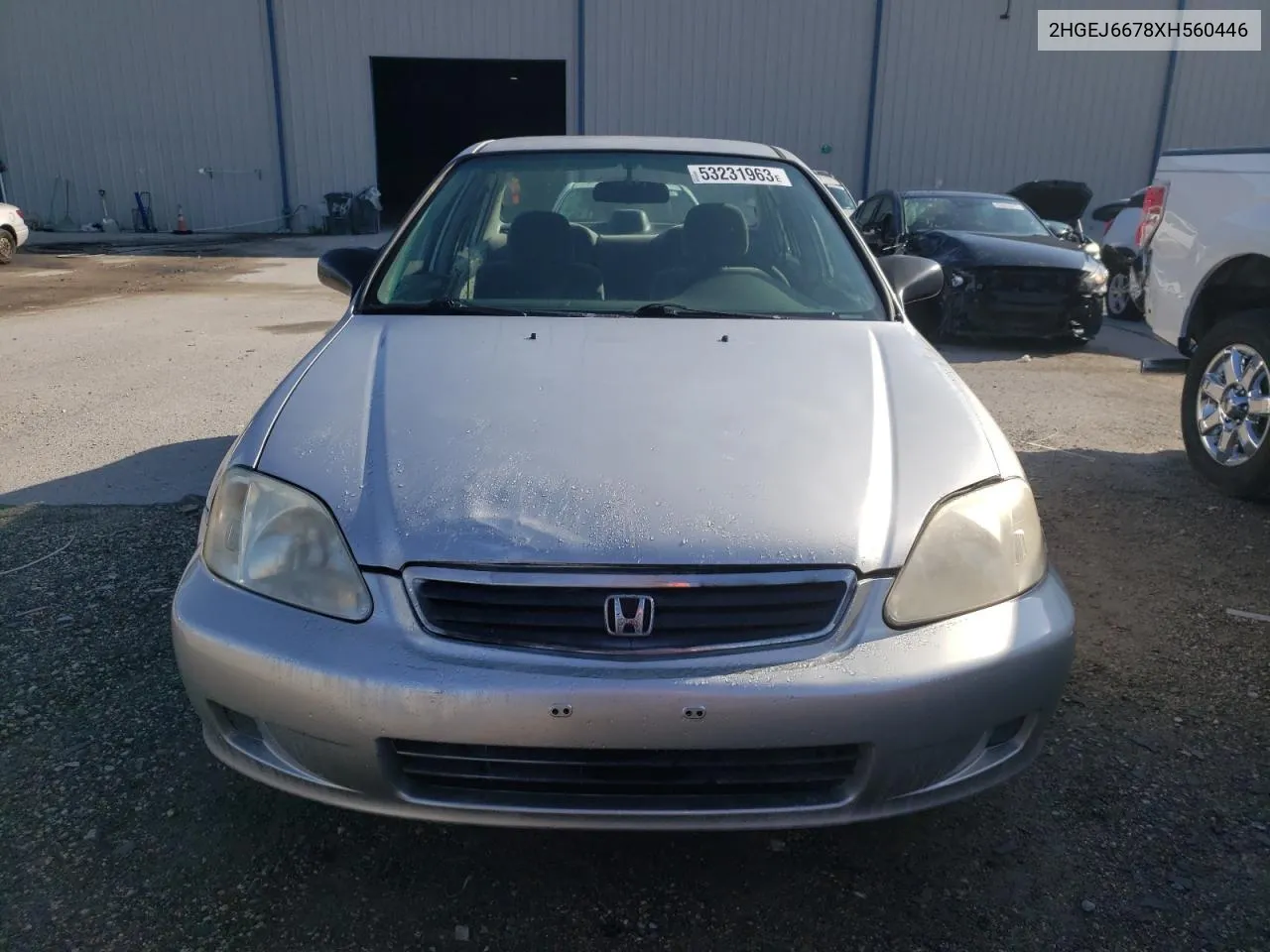 1999 Honda Civic Lx VIN: 2HGEJ6678XH560446 Lot: 56669794