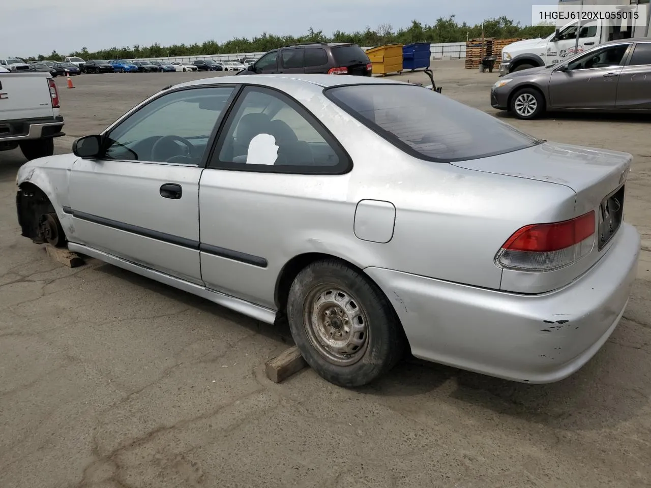 1999 Honda Civic Dx VIN: 1HGEJ6120XL055015 Lot: 65863864