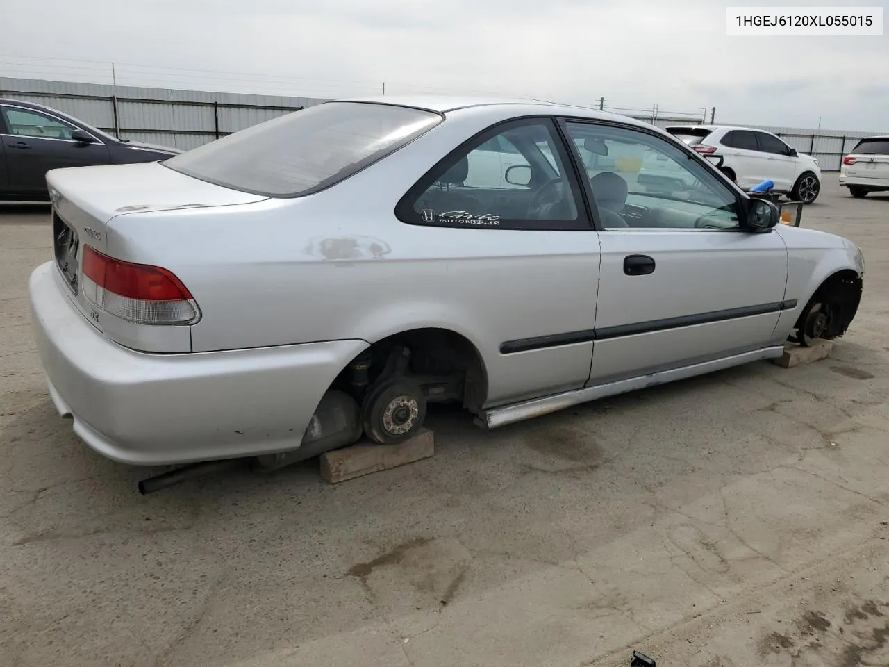 1999 Honda Civic Dx VIN: 1HGEJ6120XL055015 Lot: 65863864