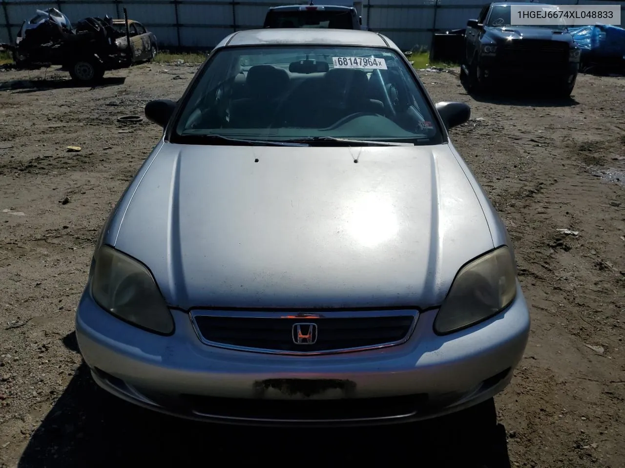 1999 Honda Civic Lx VIN: 1HGEJ6674XL048833 Lot: 68147964