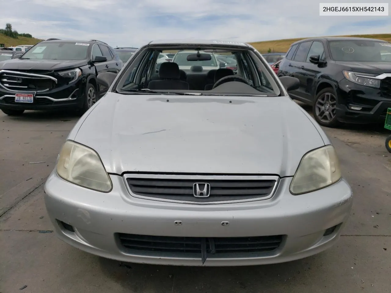 1999 Honda Civic Base VIN: 2HGEJ6615XH542143 Lot: 68467134