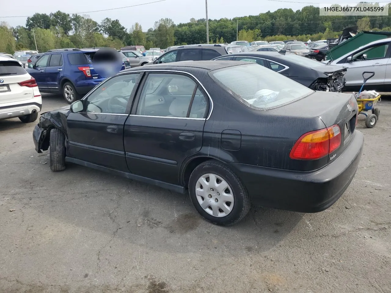 1999 Honda Civic Lx VIN: 1HGEJ6677XL045599 Lot: 70787704