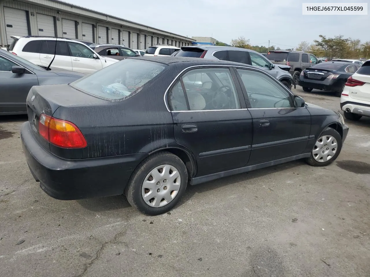 1999 Honda Civic Lx VIN: 1HGEJ6677XL045599 Lot: 70787704