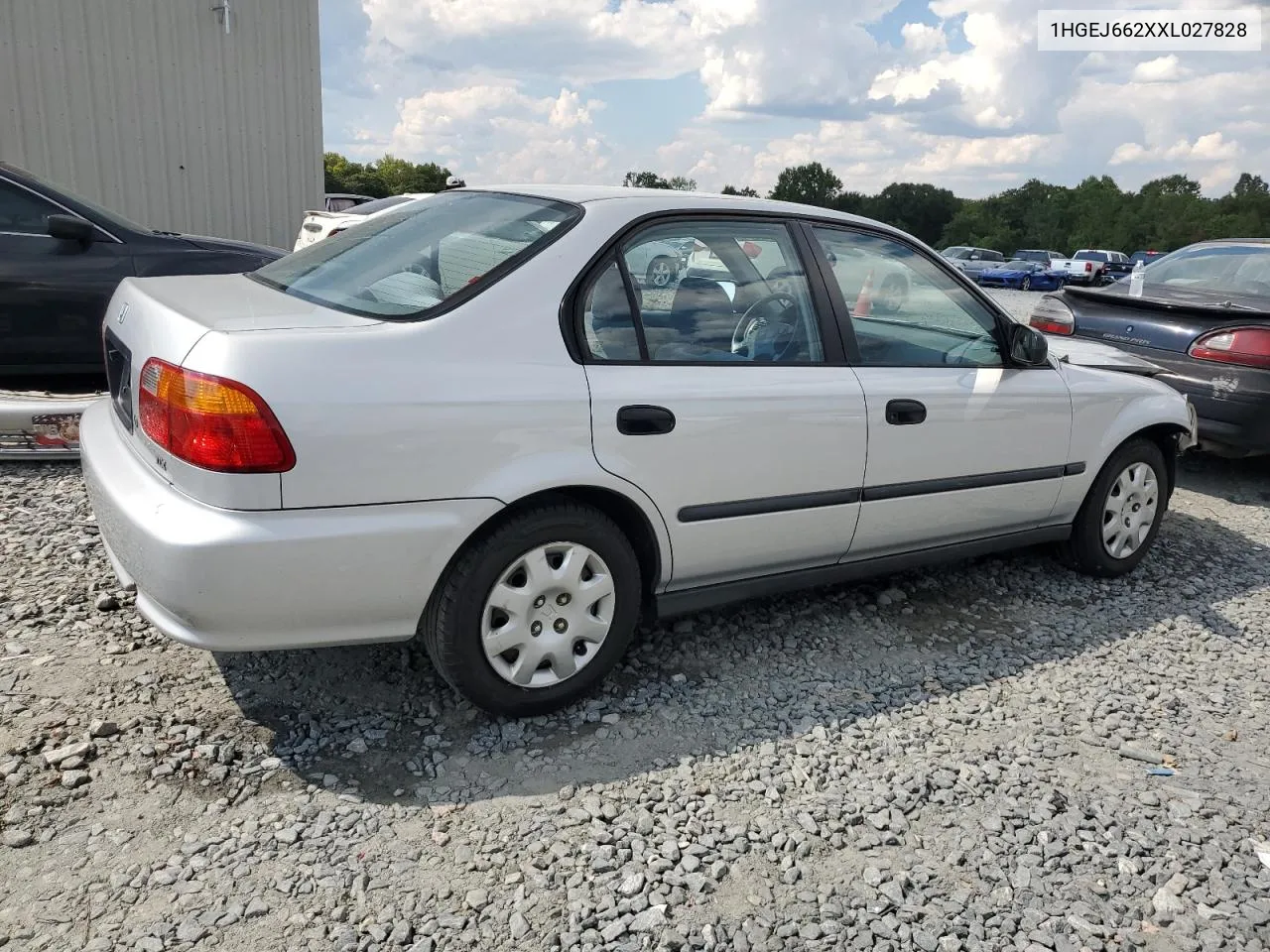 1999 Honda Civic Dx VIN: 1HGEJ662XXL027828 Lot: 72623664