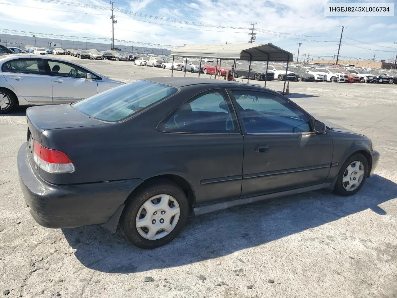 1999 Honda Civic Ex VIN: 1HGEJ8245XL066734 Lot: 75767554