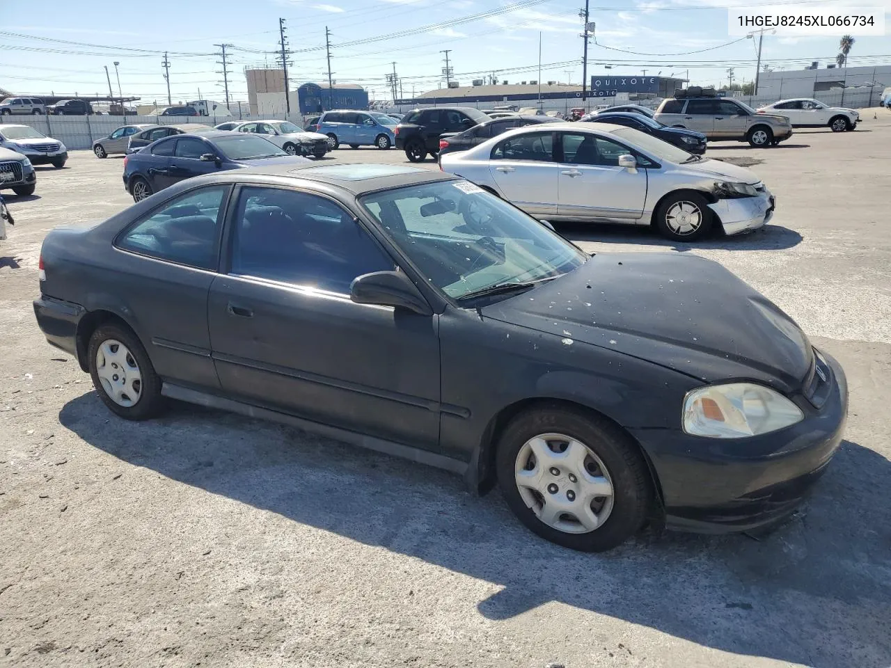 1999 Honda Civic Ex VIN: 1HGEJ8245XL066734 Lot: 75767554