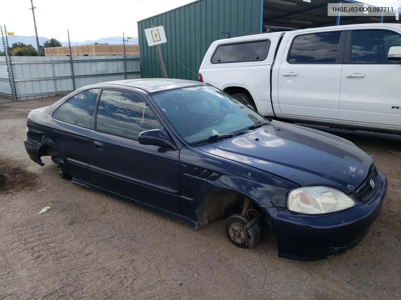 1HGEJ824XXL087711 1999 Honda Civic Ex