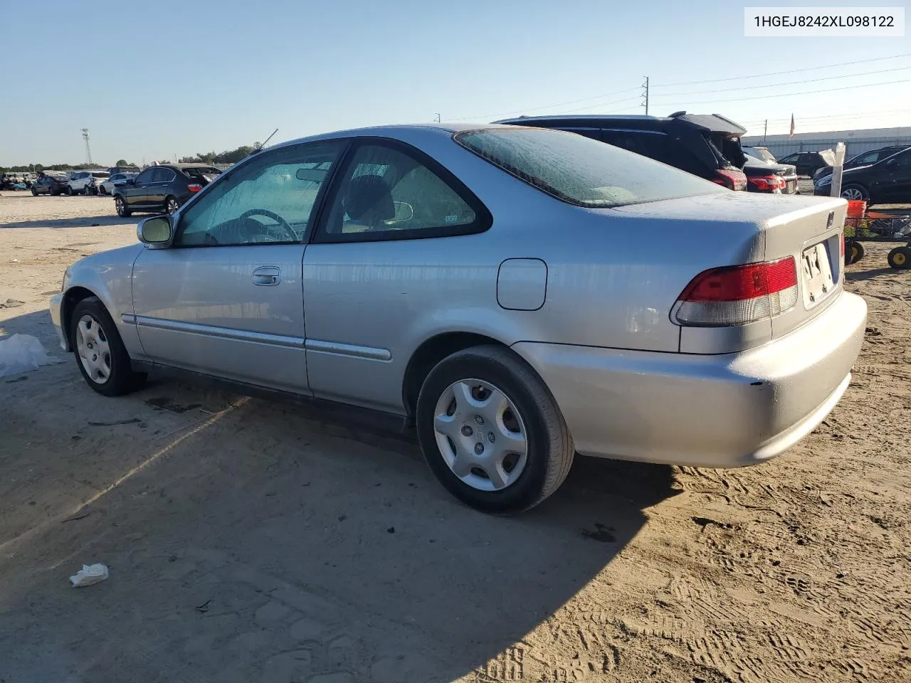 1999 Honda Civic Ex VIN: 1HGEJ8242XL098122 Lot: 76067974