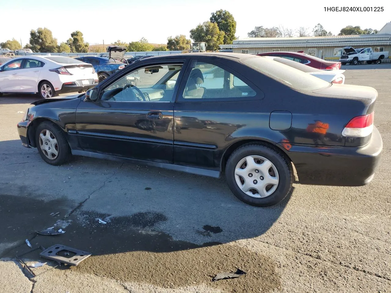 1999 Honda Civic Ex VIN: 1HGEJ8240XL001225 Lot: 78091854