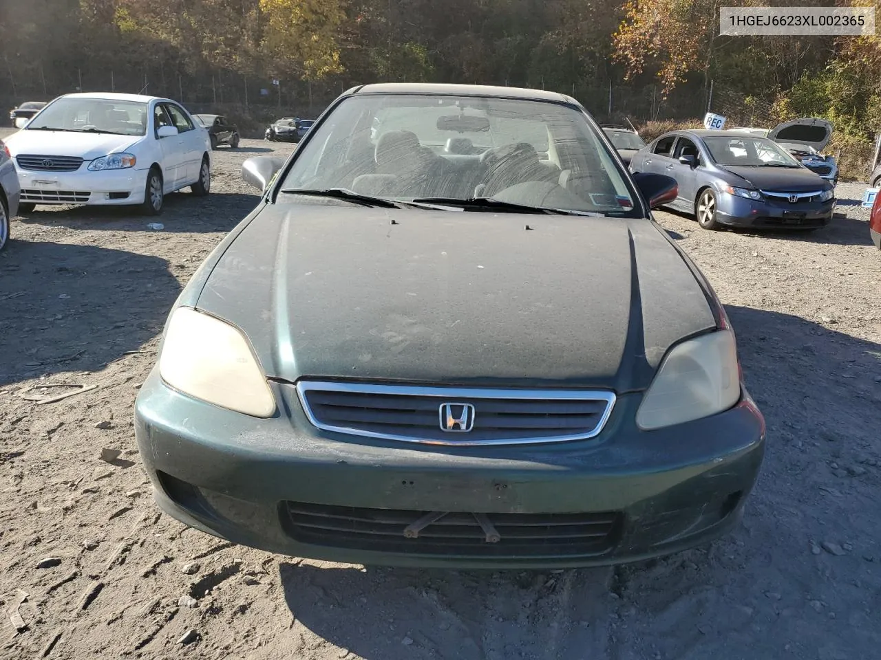 1999 Honda Civic Dx VIN: 1HGEJ6623XL002365 Lot: 78121684