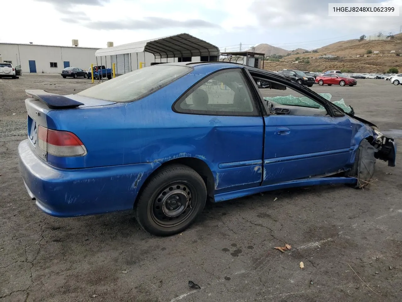 1999 Honda Civic Ex VIN: 1HGEJ8248XL062399 Lot: 79059784