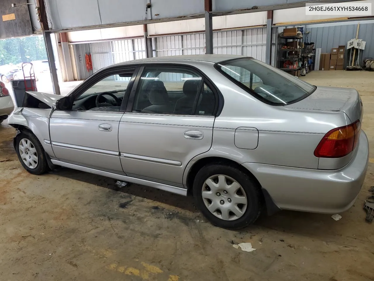 2000 Honda Civic Base VIN: 2HGEJ661XYH534668 Lot: 69701084