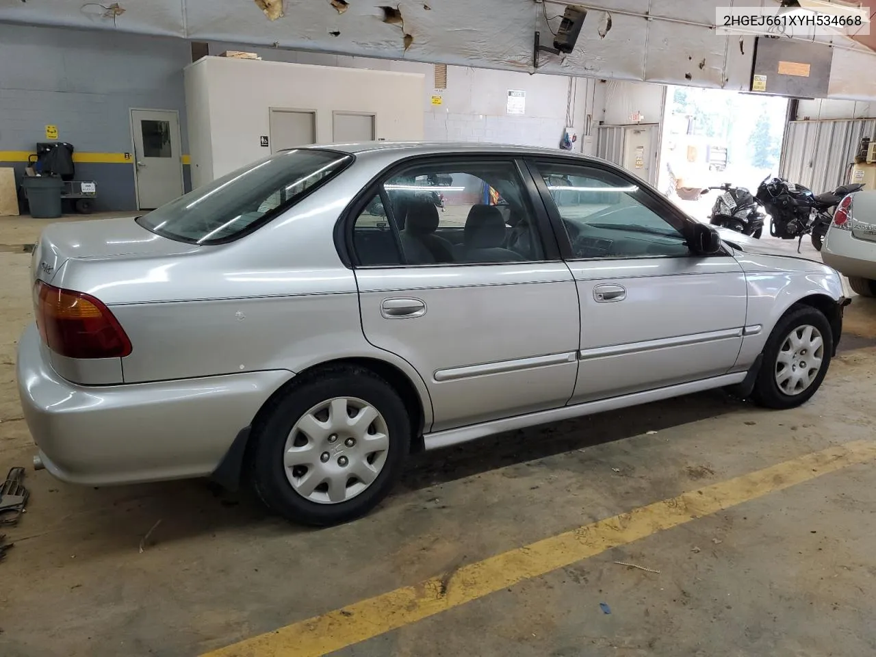 2000 Honda Civic Base VIN: 2HGEJ661XYH534668 Lot: 69701084