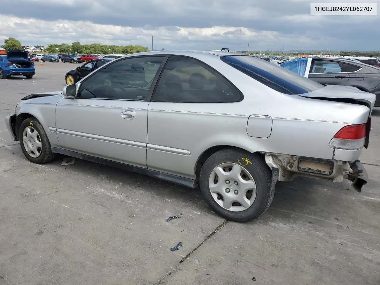 1HGEJ8242YL062707 2000 Honda Civic Ex