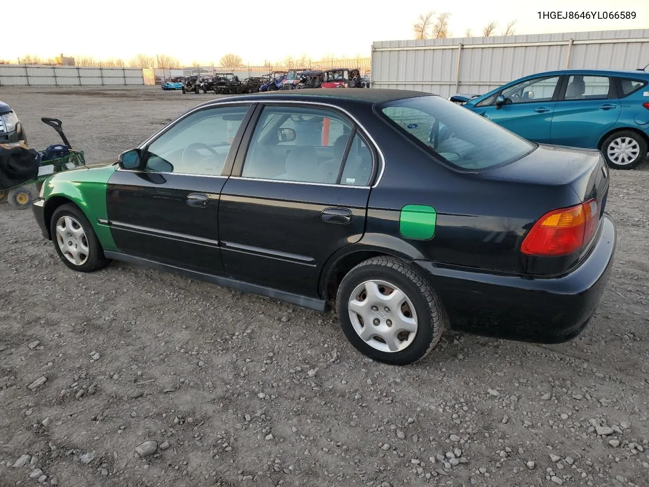 2000 Honda Civic Ex VIN: 1HGEJ8646YL066589 Lot: 75401664