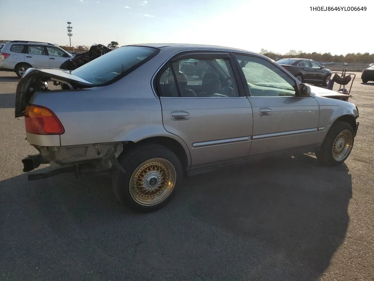 2000 Honda Civic Ex VIN: 1HGEJ8646YL006649 Lot: 77613824