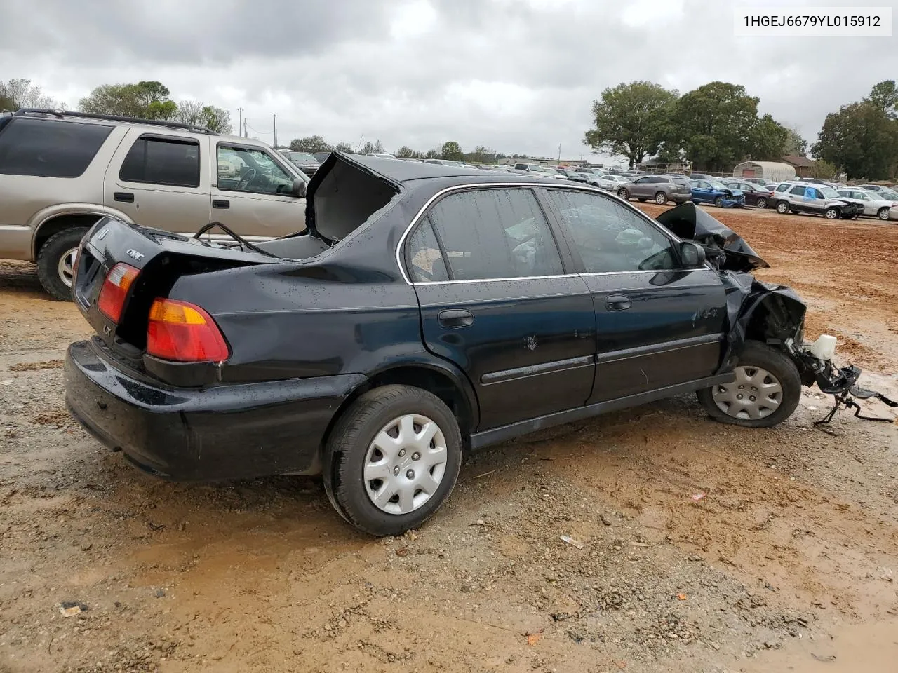 2000 Honda Civic Lx VIN: 1HGEJ6679YL015912 Lot: 78895764