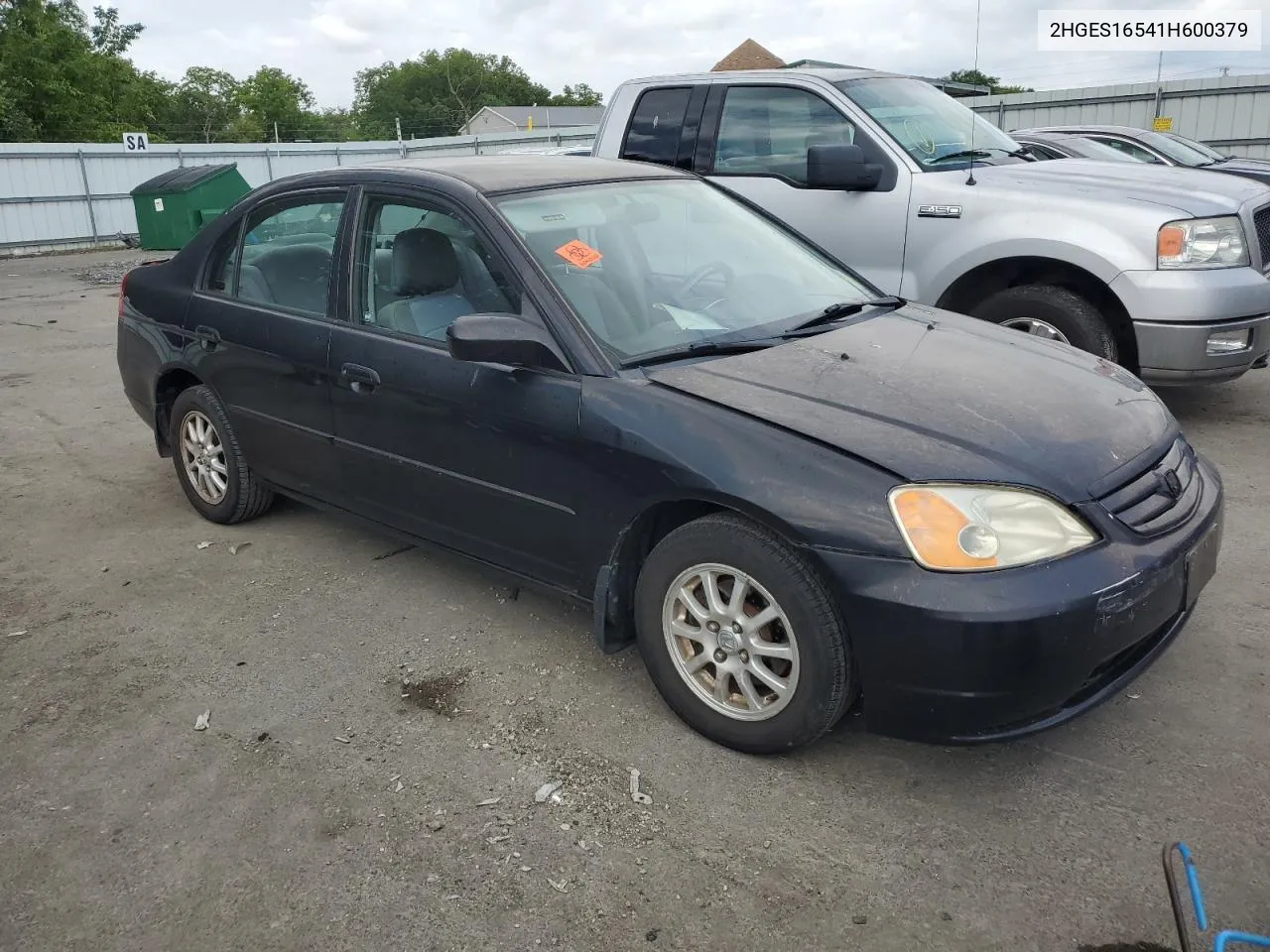 2HGES16541H600379 2001 Honda Civic Lx