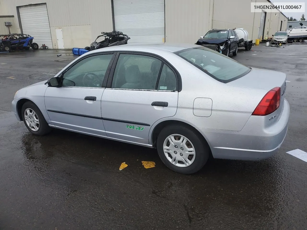 2001 Honda Civic Gx VIN: 1HGEN26441L000467 Lot: 79323464