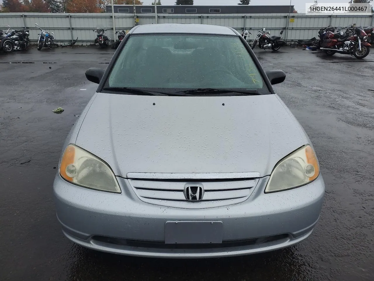 2001 Honda Civic Gx VIN: 1HGEN26441L000467 Lot: 79323464