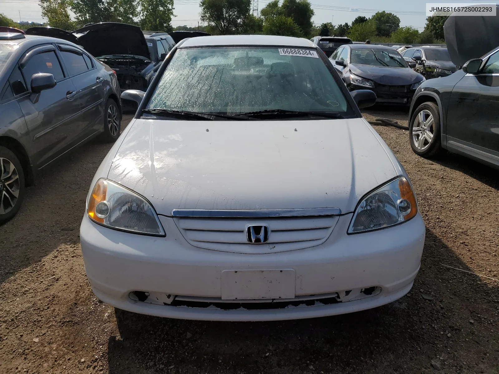 JHMES16572S002293 2002 Honda Civic Lx