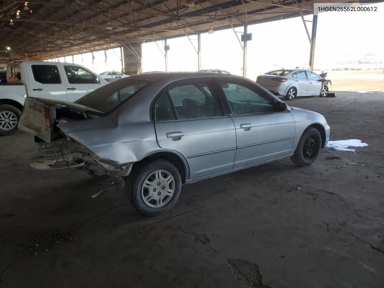 2002 Honda Civic Gx VIN: 1HGEN26562L000612 Lot: 77596944