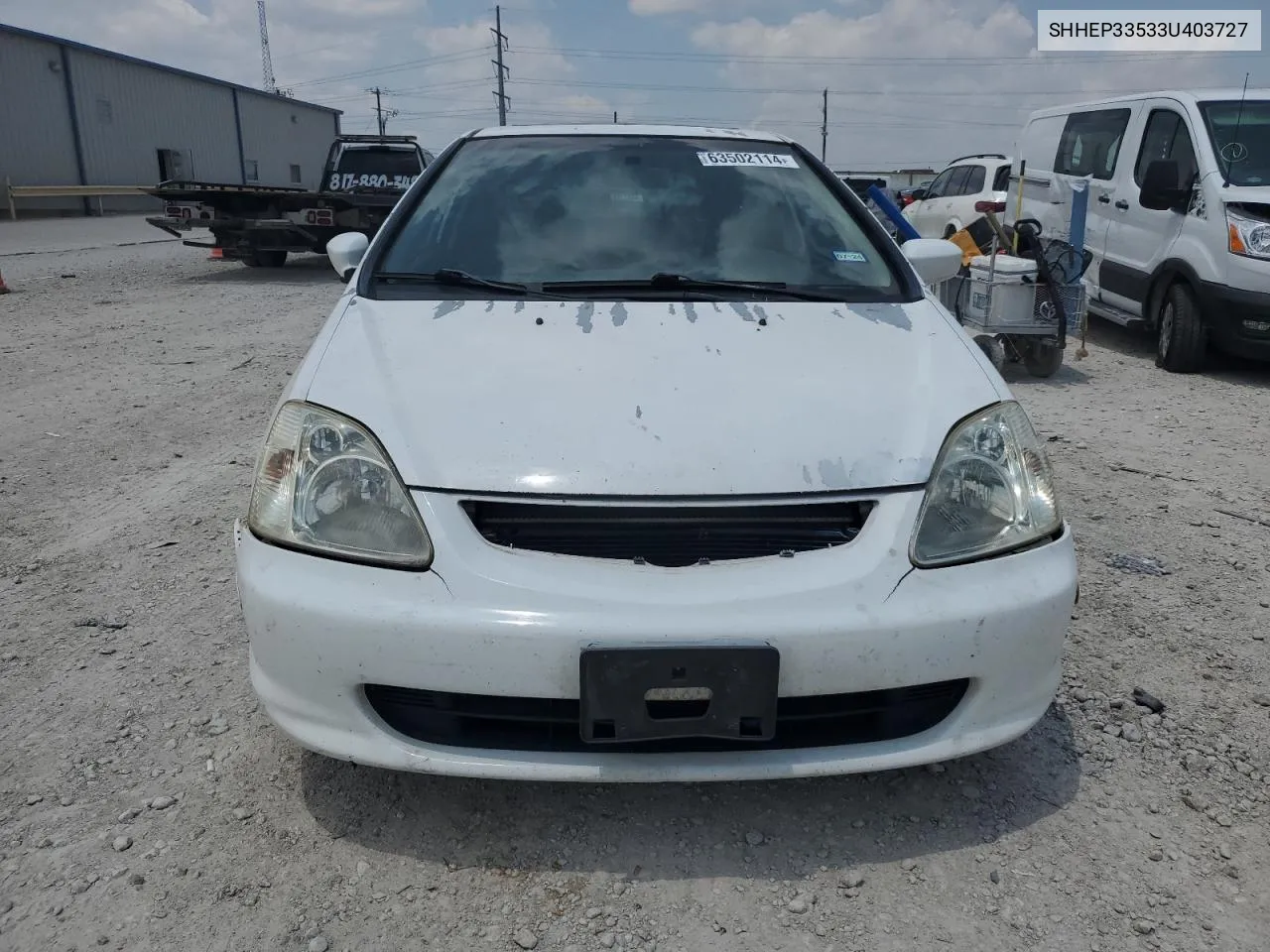 SHHEP33533U403727 2003 Honda Civic Si