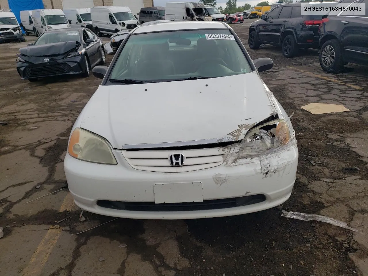 2HGES16163H570043 2003 Honda Civic Dx