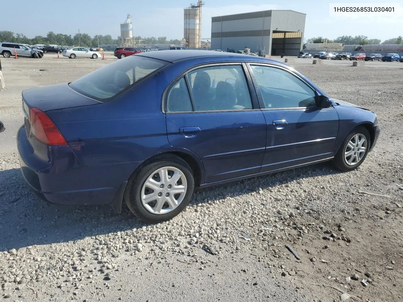 2003 Honda Civic Ex VIN: 1HGES26853L030401 Lot: 69217004