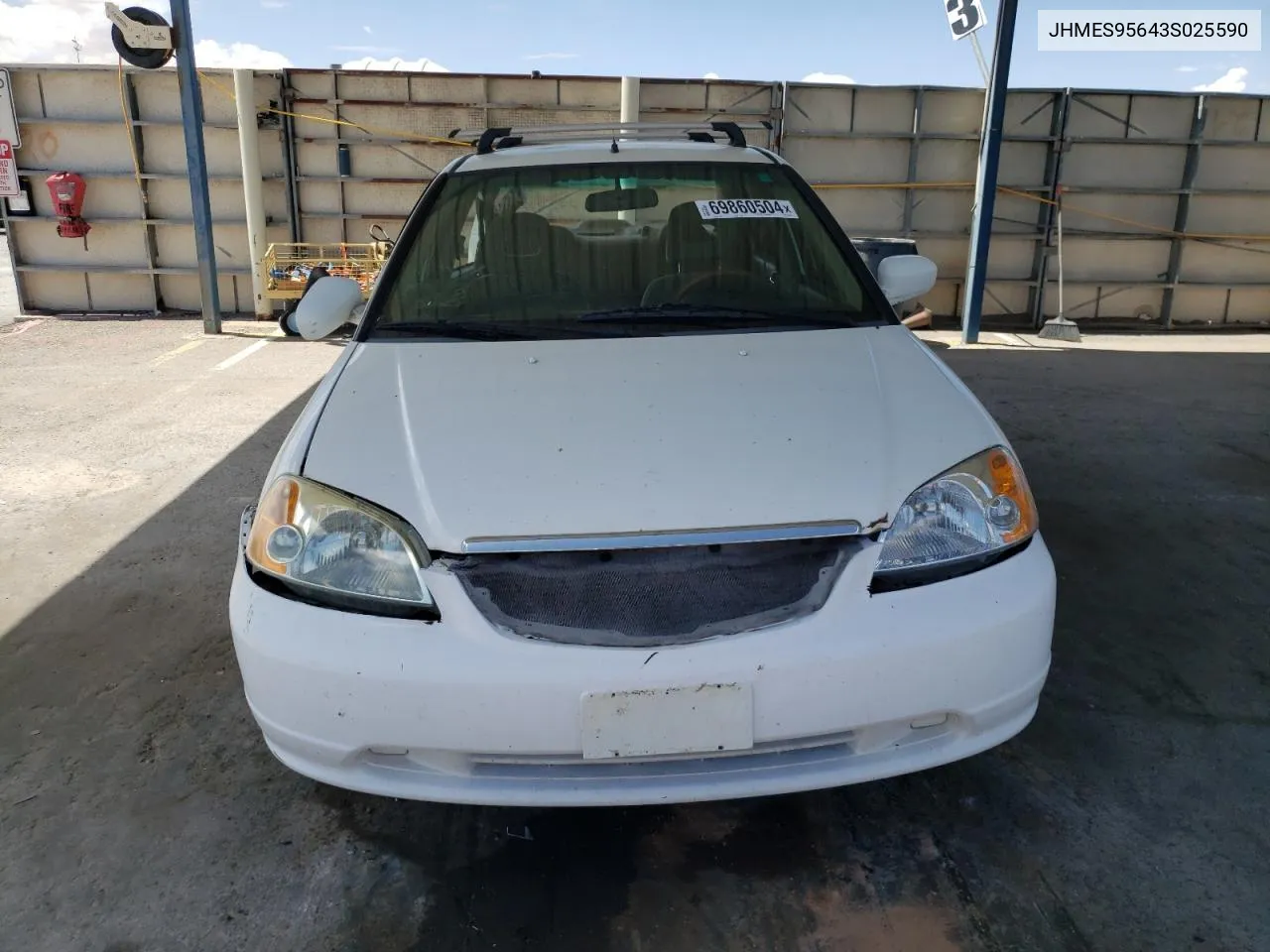 JHMES95643S025590 2003 Honda Civic Hybrid