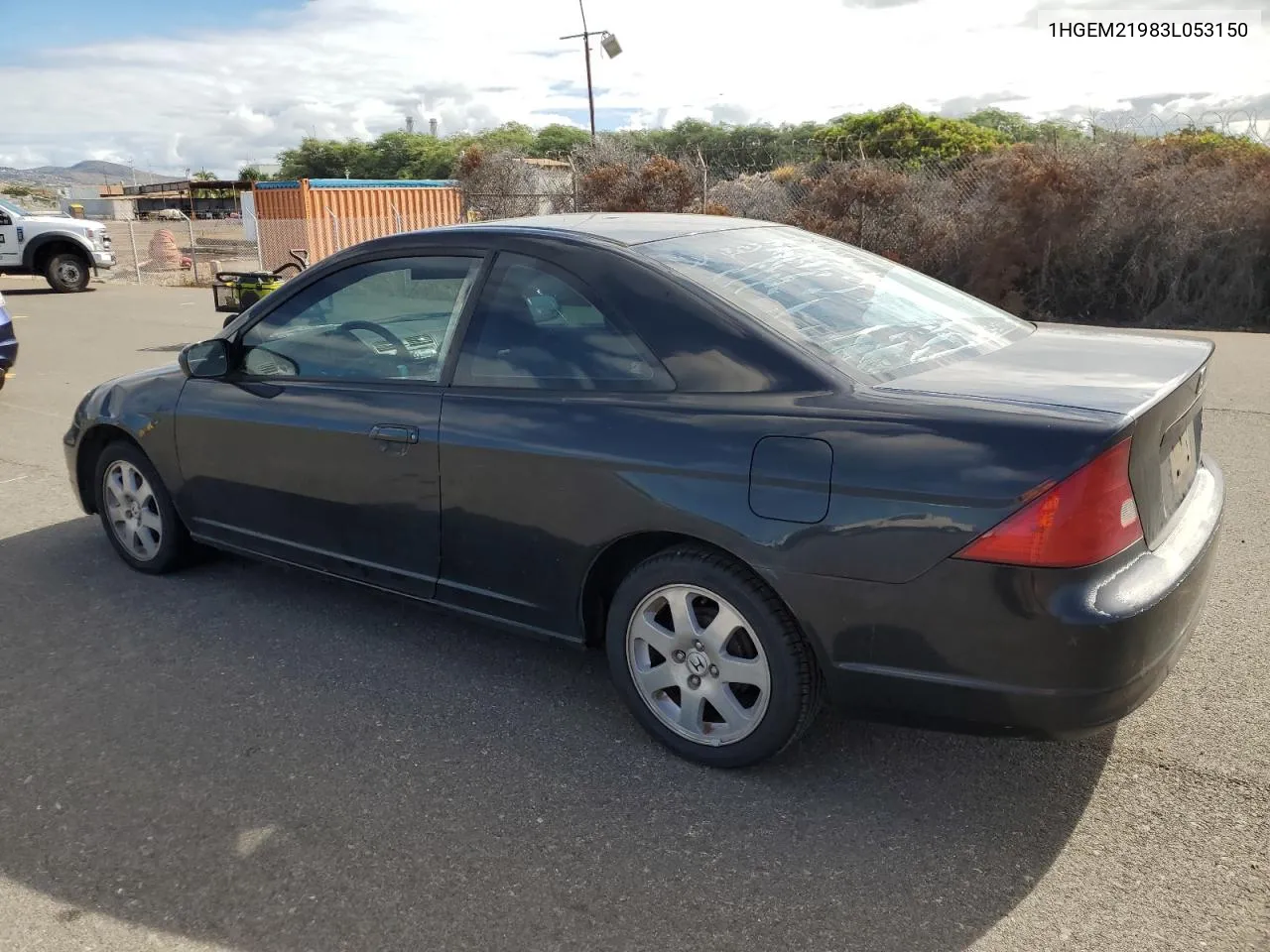 2003 Honda Civic Ex VIN: 1HGEM21983L053150 Lot: 70721024