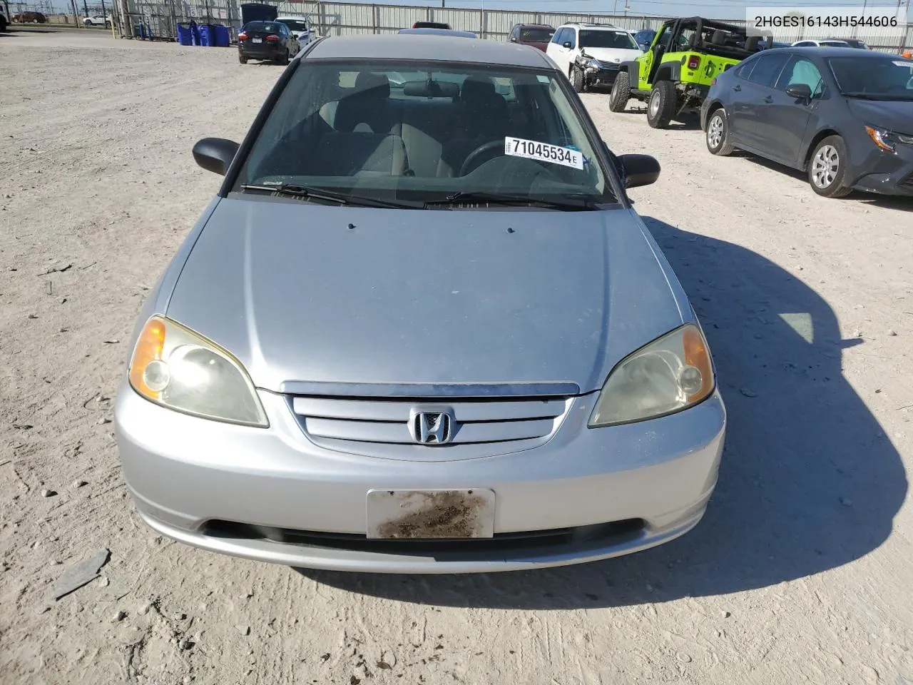 2HGES16143H544606 2003 Honda Civic Dx