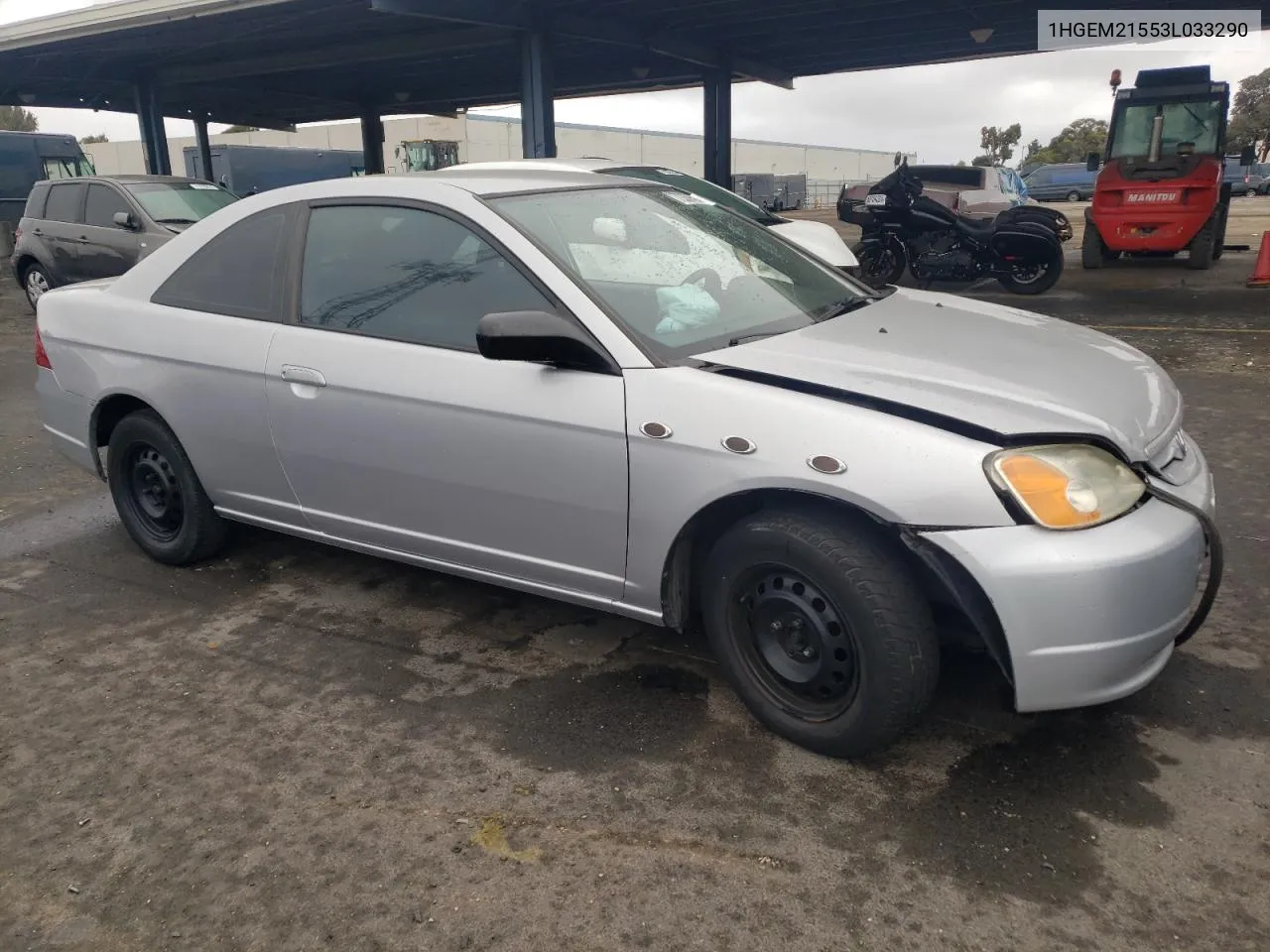 2003 Honda Civic Lx VIN: 1HGEM21553L033290 Lot: 72209594