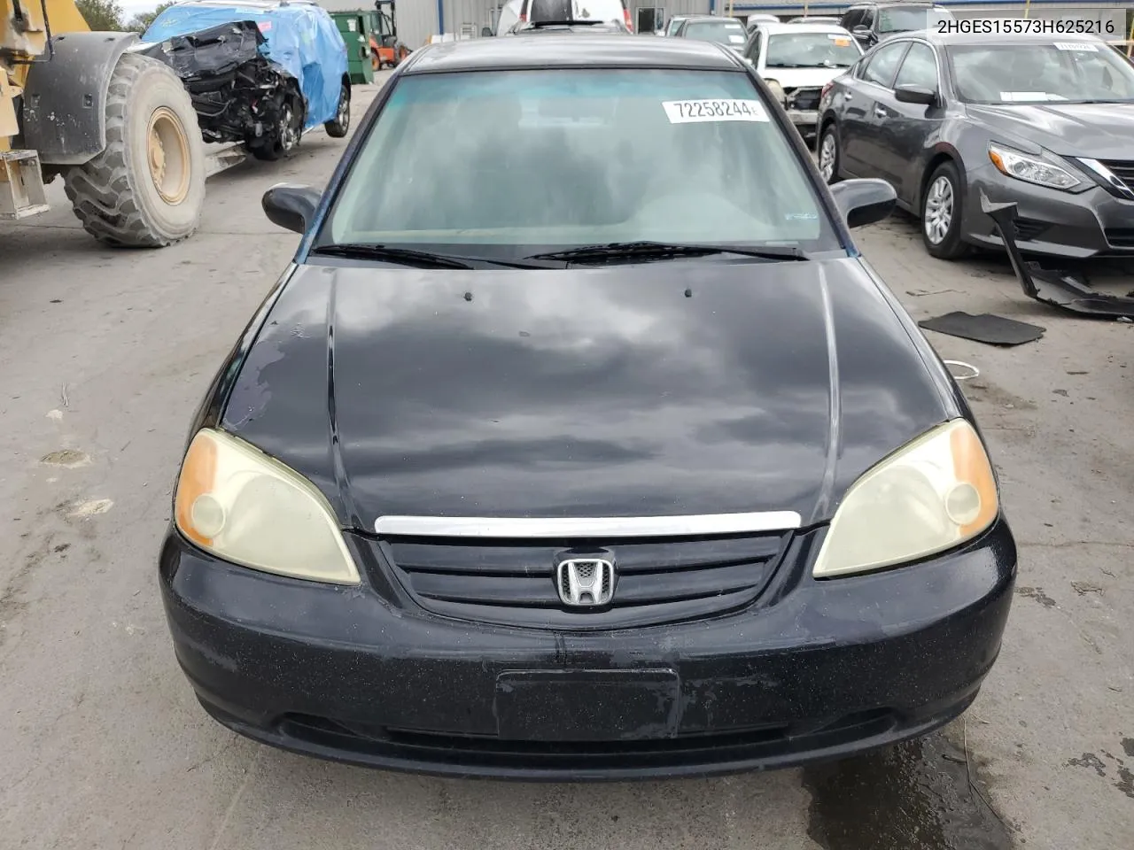 2003 Honda Civic Lx VIN: 2HGES15573H625216 Lot: 72258244