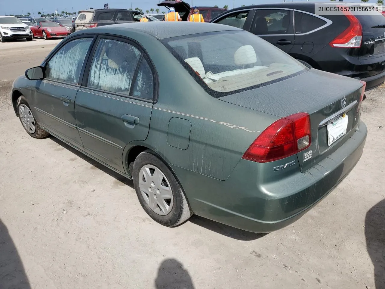 2HGES16573H586545 2003 Honda Civic Lx