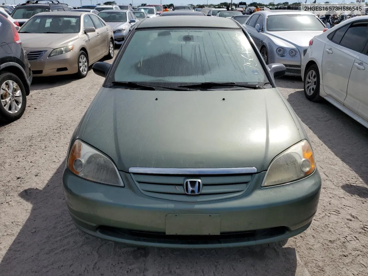 2HGES16573H586545 2003 Honda Civic Lx