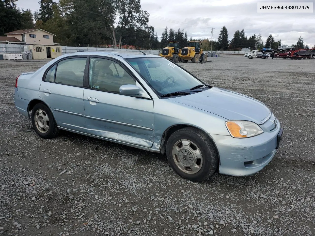 JHMES96643S012479 2003 Honda Civic Hybrid