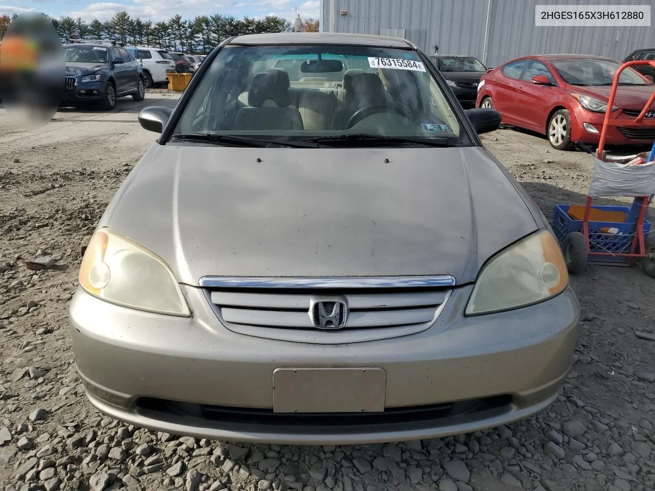 2HGES165X3H612880 2003 Honda Civic Lx