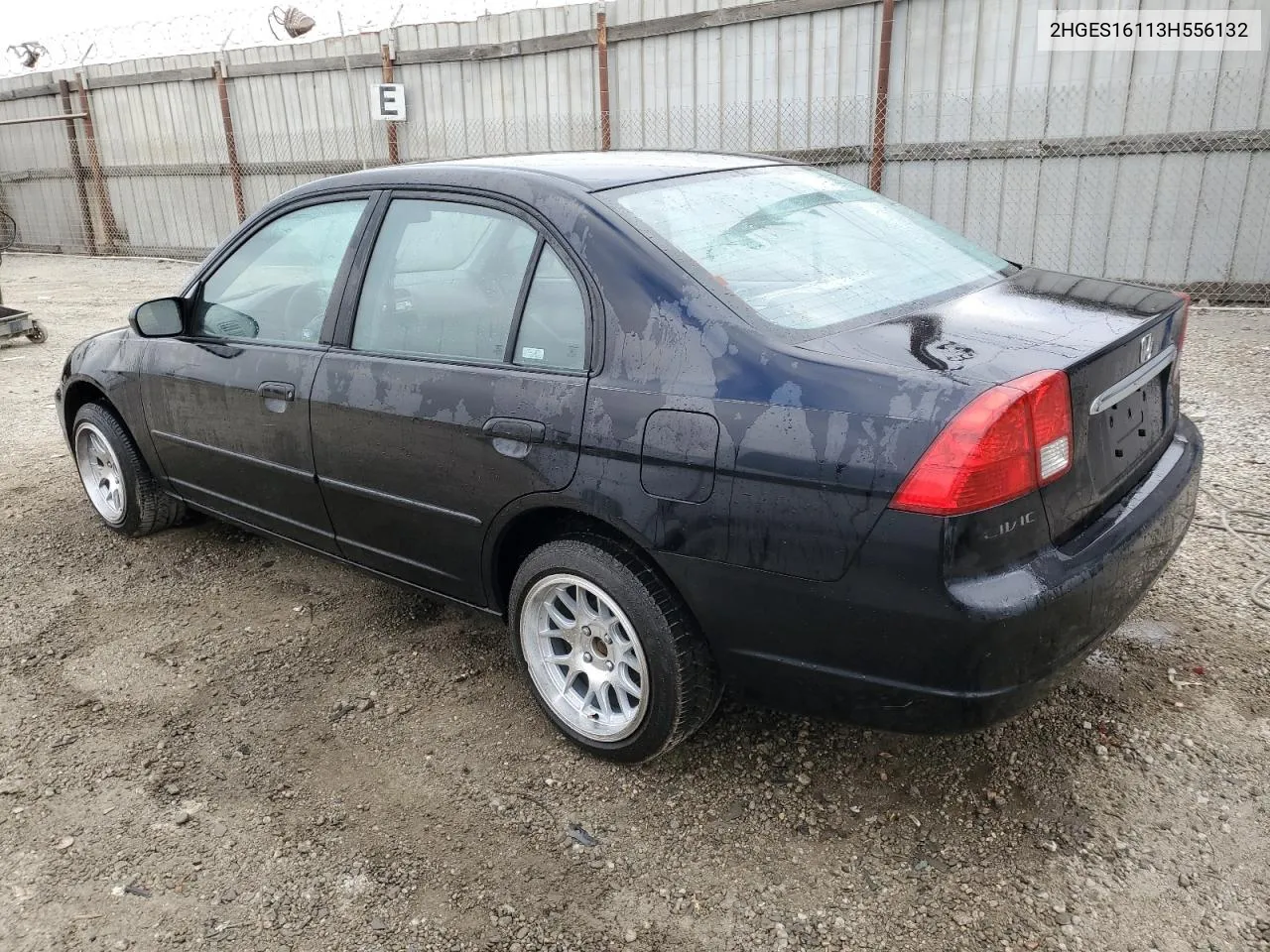 2003 Honda Civic Dx VIN: 2HGES16113H556132 Lot: 76865514