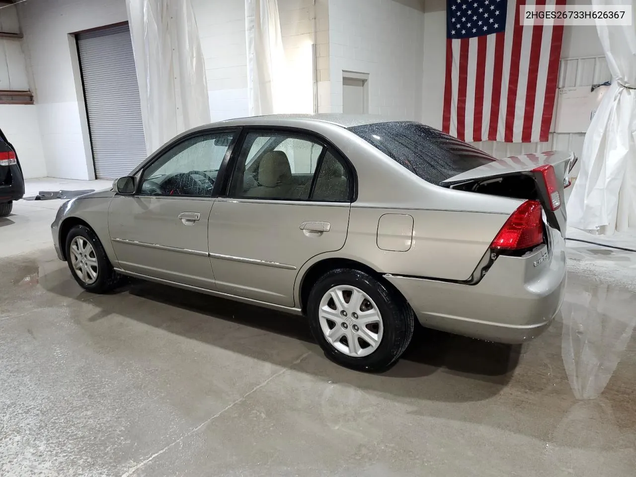 2003 Honda Civic Ex VIN: 2HGES26733H626367 Lot: 79820324