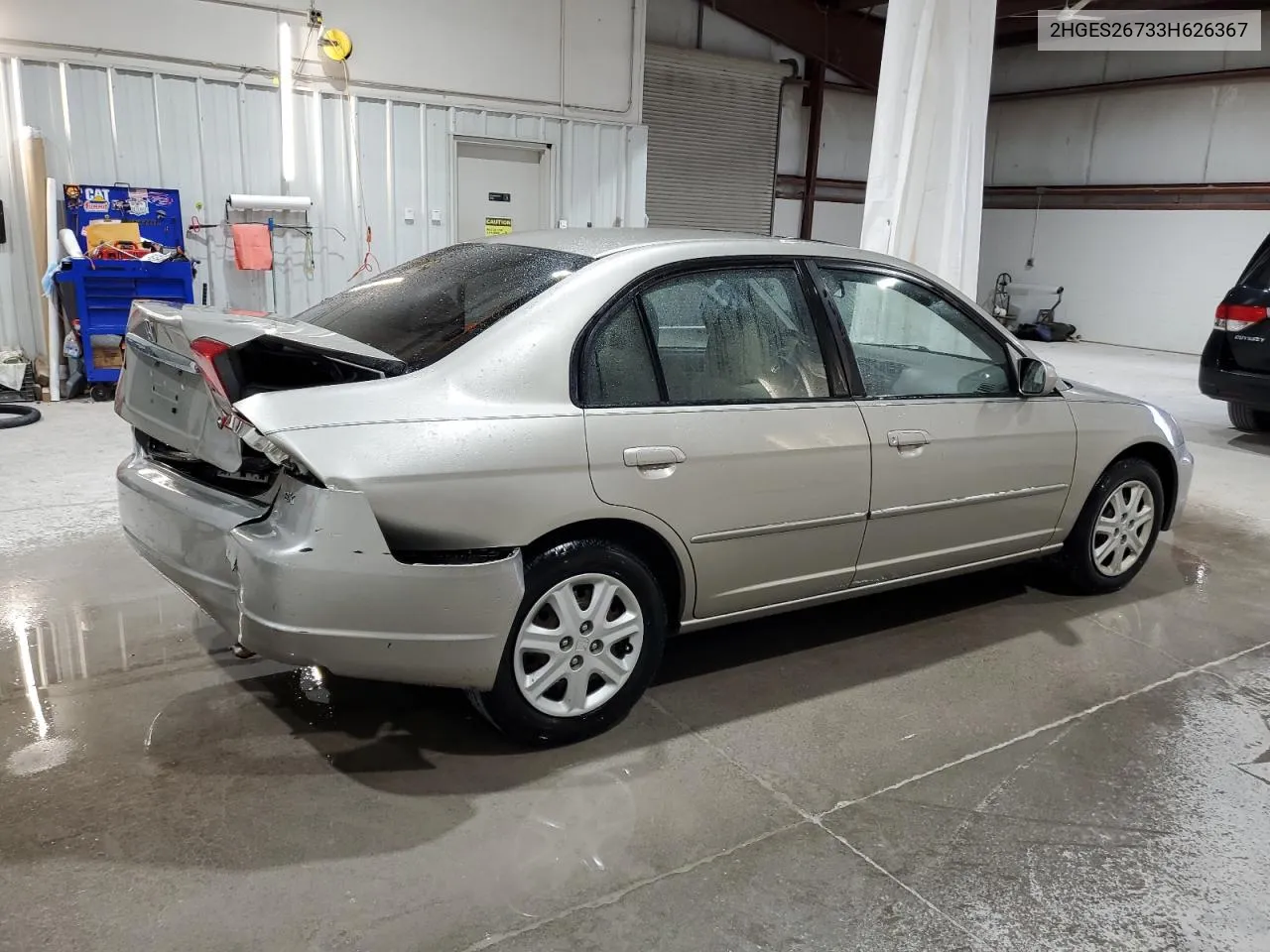 2003 Honda Civic Ex VIN: 2HGES26733H626367 Lot: 79820324