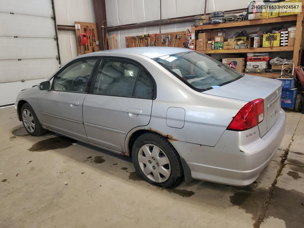 2003 Honda Civic Lx VIN: 2HGES16633H924547 Lot: 79869404