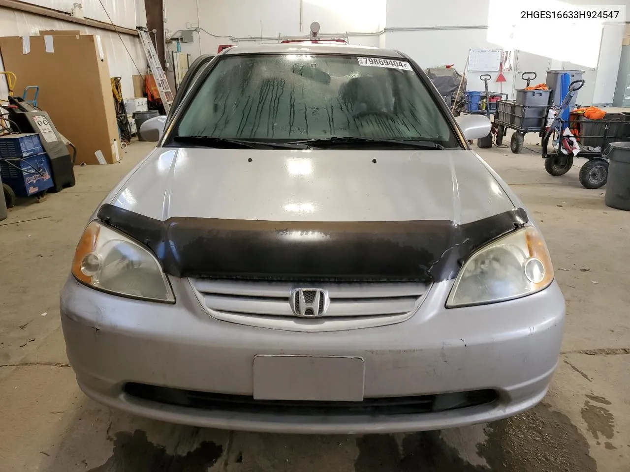 2003 Honda Civic Lx VIN: 2HGES16633H924547 Lot: 79869404