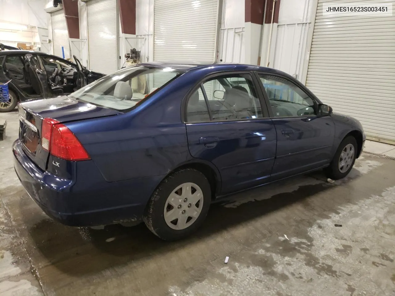 2003 Honda Civic Lx VIN: JHMES16523S003451 Lot: 81609304