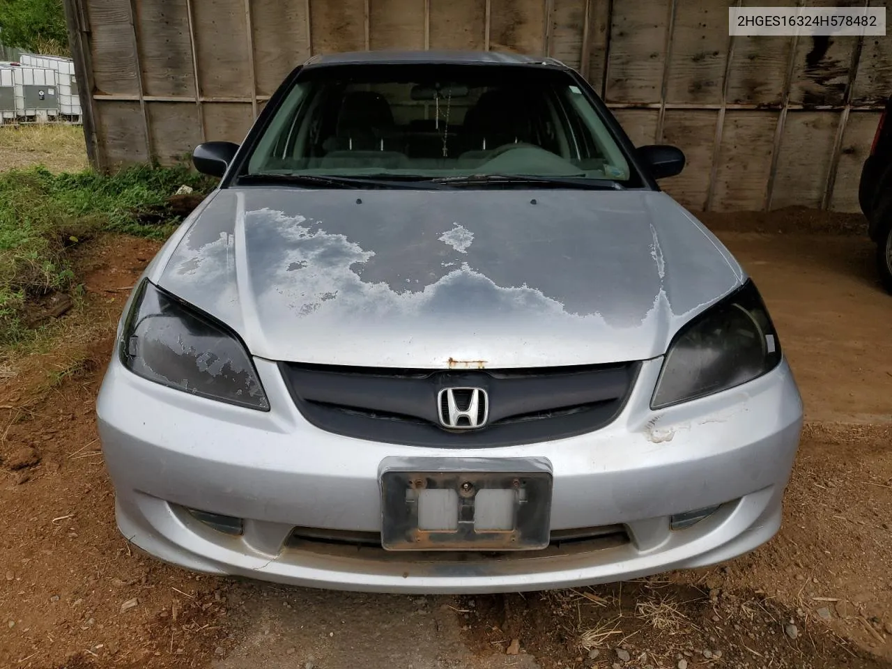 2HGES16324H578482 2004 Honda Civic Dx Vp